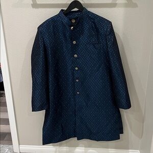 Men's Blue Sherwani/ Indian